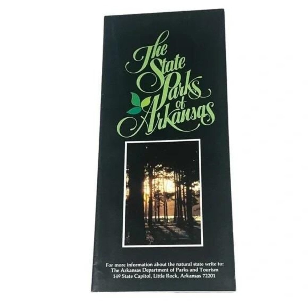The State Parks of Arkansas Vintage Brochure